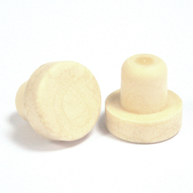 6x Cap for RDBot-05/06/07 2.2cm - Wooden Imitation