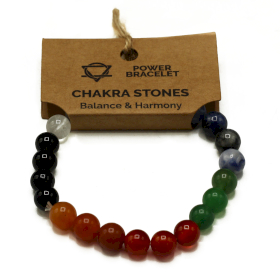 4x Power Bracelet - Chakra Stones