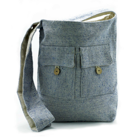 Natural Tones Two Pocket Bags - Comp Denim - Large