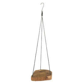 Hanging Gamel Wood Shelf - One Level