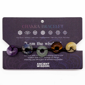 3x Chakra String Bracelets - Ball