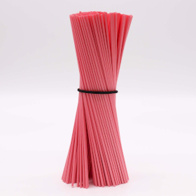 3mm x 25cm Bundle Fibre Reeds - (aprox 250) - Florida Pink