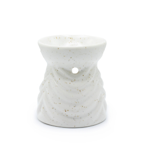 3x Oil Burner Geometric - Ivory