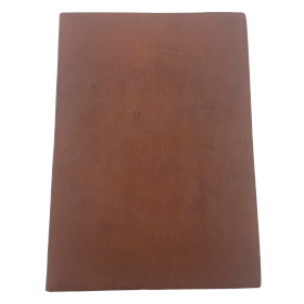 Med Dark Tan Daily Note Book - 18x13cm