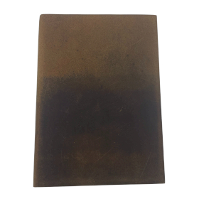 Black Tan Daily Note Book - 18x13cm