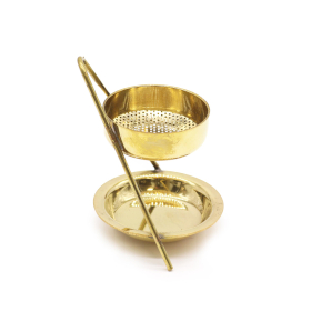 Brass Resin Incense Warmer - Fixed