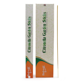 12x Biofresh Garden Incense Sticks - (10 x 50cm) - Lemongrass