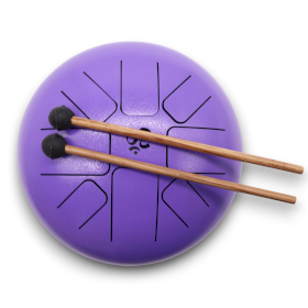 Med Hapi Drum Om Violet- 22x16cm