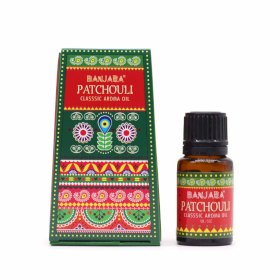 6x Banjara Indian Fragrance Oil 10ml - Pathchouli