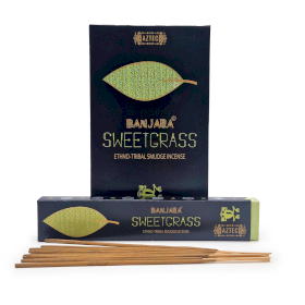 12x Banjara Tribal Smudge Incense - Sweetgrass