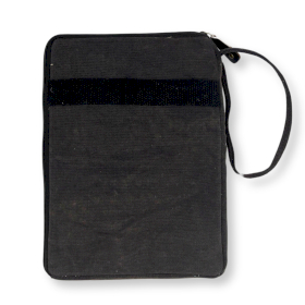 Stonewash Travel Laptop Pouch - Charcoal