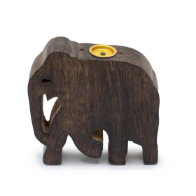 5x Elephant Incense Cone and Stick Holder