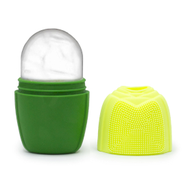 3x Silicone Ice Face Roller - Green