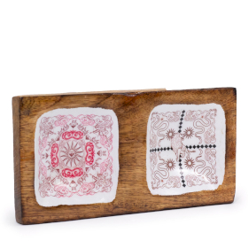 Double Trinket Tray 20x10x2.5cm - HOP HARE