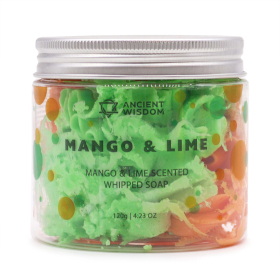 3x Mango & Lime Whipped Cream Soap 120g