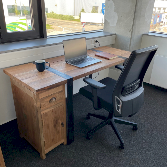 AW Artisan reclaimed wood office furniture