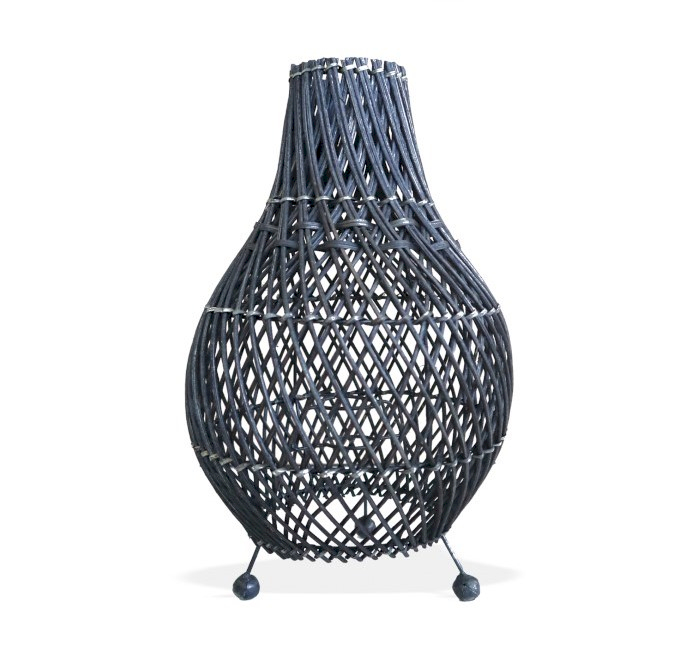 AW Artisan wicker lamp