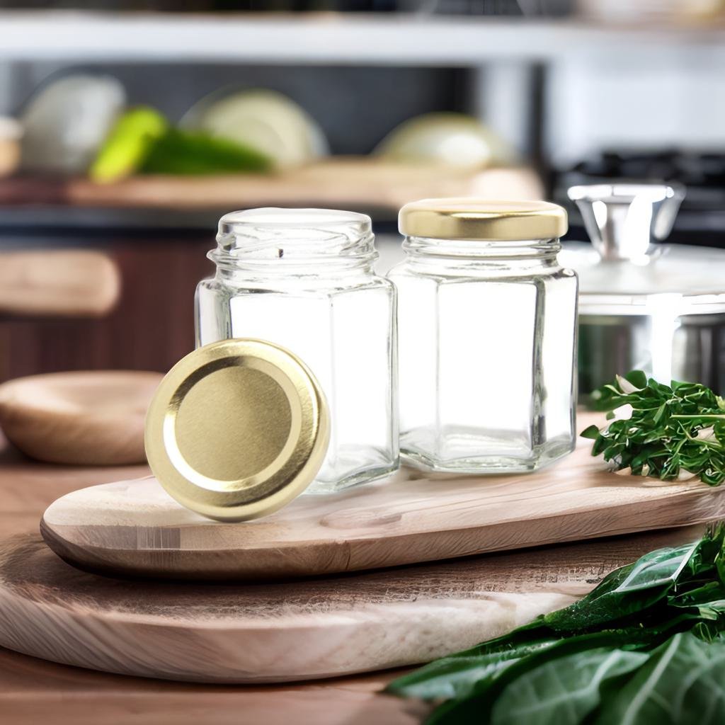 Distributor of Glass Jars with Lids