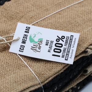 Wholesale Jute and Cotton Mesh Bag