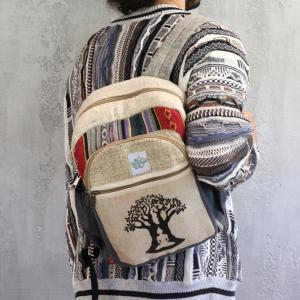 Hemp cotton backpack best sale