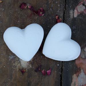 Love Heart Bath Bombs for Retail 