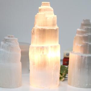 Wholesale Selenite Tower Lamps