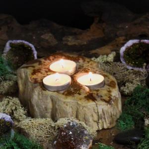 Distributor of Stone Candle Holders 