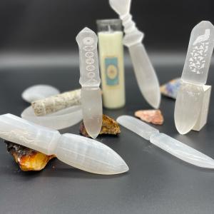 Supplier of Selenite Ceremonial Knives