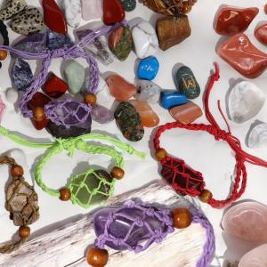 Crystal Gemstone Bracelet Cords for Retailers