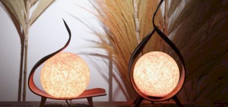 Coconut Leaf Lamps