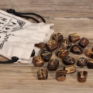 Tiger Eye Rune Set