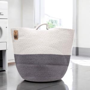 Cotton Rope Laundry Baskets for Retailers