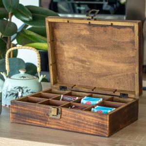 Mango Wood Tea Boxes for Resale