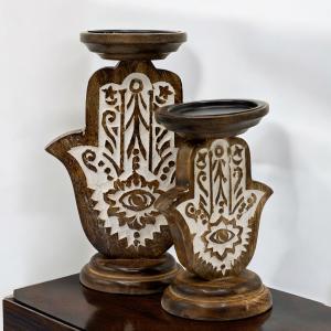 Wooden Candle Holders for Resale