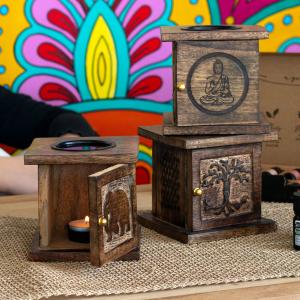 Wholesale Mango Wood Oil Burners