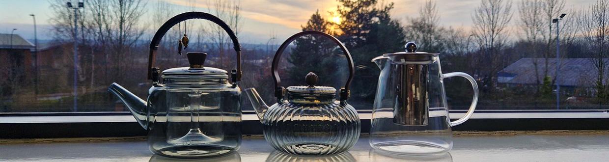 Wholesale Glass Teapot 