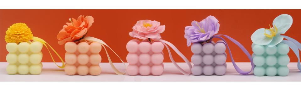 Match with our Soap Flowers