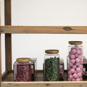 Retailer's Choice: Bamboo Glass Jars for Resale