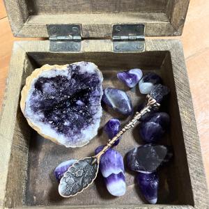 Gemstone Crystal Witch Spoons for Resale and Ritual Professionals